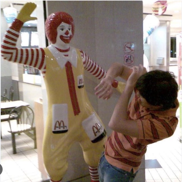 funny ronald mcdonald - Aa A Ghd A